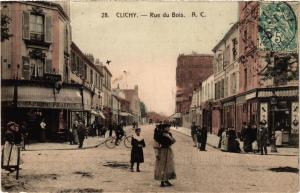 CPA CLICHY - Rue du Bois (740452)