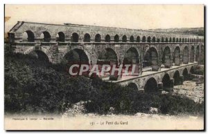 Old Postcard The Pont du Gard