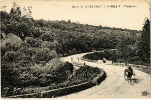 CPA Route de Huelgoat a Carhaix FRANCE (1025938)
