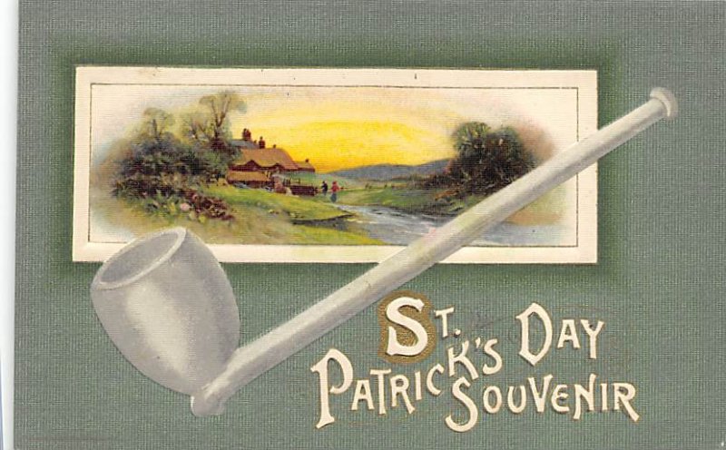 John Winsch St. Patrick's Day postal used unknown 
