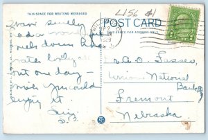 Wildwood New Jersey NJ Postcard Boardwalk South Of Ocean Pier Scene 1929 Antique