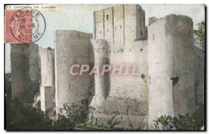 Old Postcard Chateau of Loches