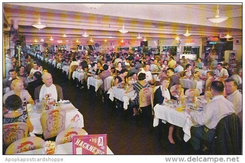 New Jersey Atlantic City Hackney's Restaurant Interior Main Dining Room