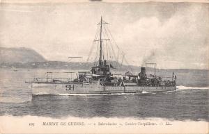 BF7944 war ship bateaux sabretache contre torpilleur france