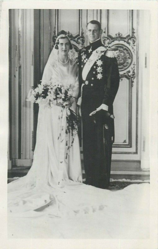 Princess Ingrid of Sweden and Prince Frederick IX of Denmark Royal Wedding 1935 