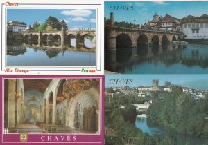 Chaves Portugal 4x Postcard s