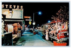 c1960 Steve's Gay 90' Restaurant Smorgasbord South Tacoma Washington WA Postcard 