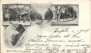 Berlin WI Multi-View c1905 Postcard jrf