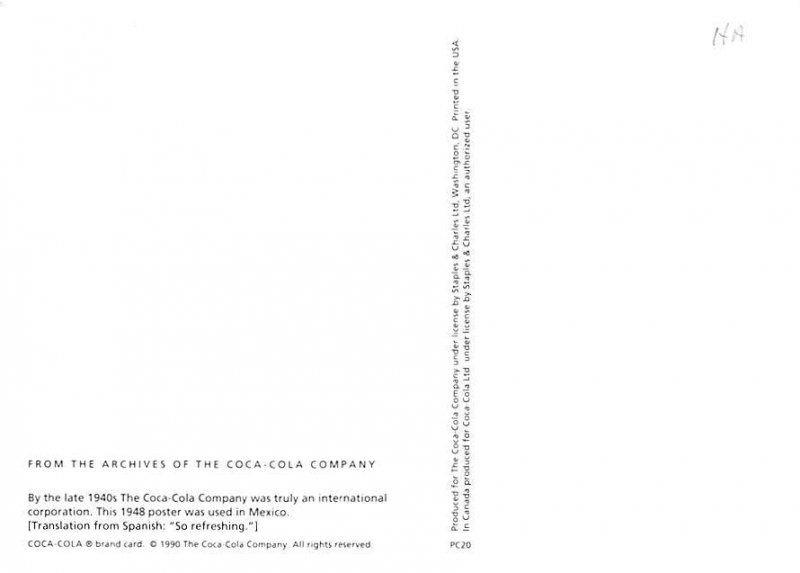 Coca Cola Tan Refrescane Coca Cola Tan Refrescane, Coke Brand