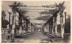 BG19401 santa fe boulevard galvez pergola real photo argentina