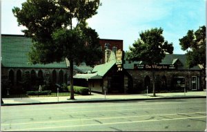 Village Inn Colorado Springs CO Pub Cocktail Lounge Postcard VTG UNP Vintage 