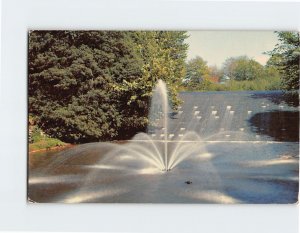 Postcard Cascade Forest Park Springfield Massachusetts USA