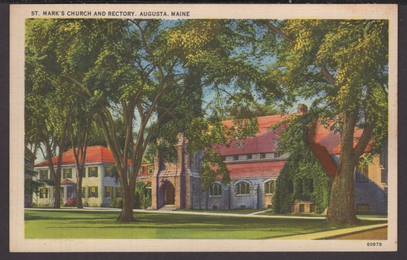 Maine Augusta - St. Mark's Church and Rectory - Linen