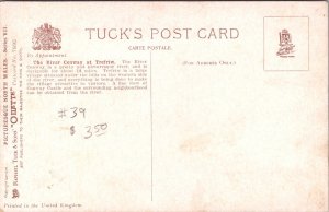 River Conway at Trefriw, Picturesque North Wales Tuck 7892 Vintage Postcard Y65