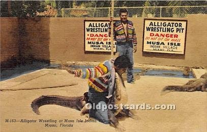 Miami Seminole Indians, Florida USA Unused 