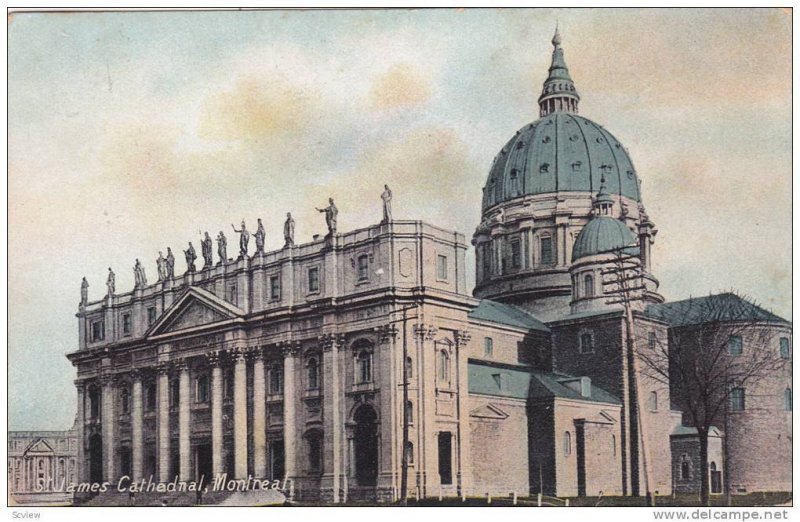 St. James Cathedral, Montreal, Quebec, Canada, PU-1907