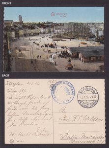 GERMANY 1916, Fieldpost card, Dunkirk, France, WWI