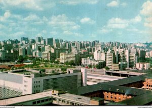 South Africa Densely Crowded Buildings On Skyline Of Hillbrow