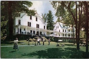 Postcard BUILDING SCENE Sunapee New Hampshire NH AI8605