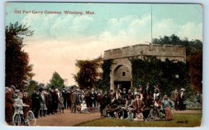 Old Fort Garry Gateway WINNIPEG Manitoba Canada 1912 Postcard