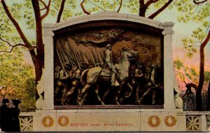 Massachusetts Boston The Shaw Memorial 1909