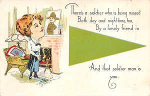 Soldier Pennant Unused 