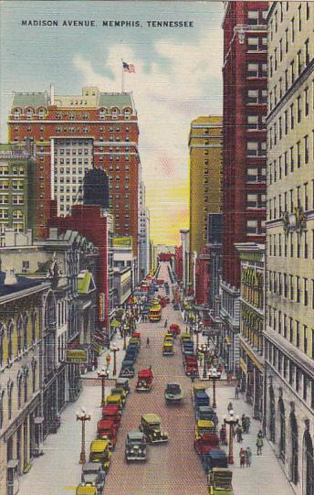 Tennessee Memphis Madison Avenue 1945