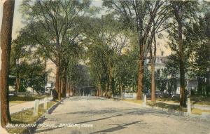 c1907 Postcard; Balmfourth Ave Street Scene Danbury CT Fairfield County posted