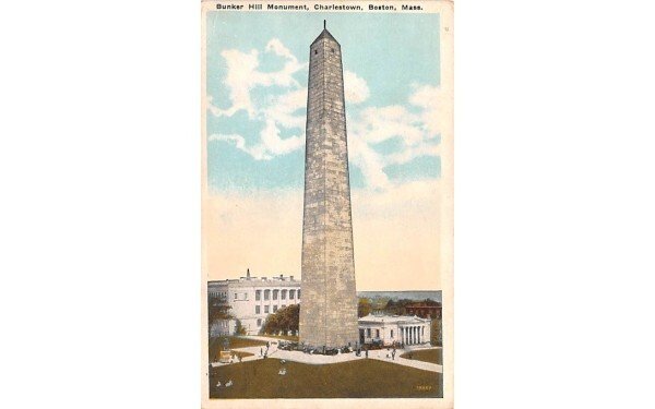 Bunker Hill Monument in Charlestown, Massachusetts