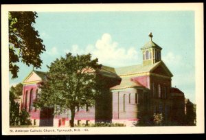 Canada Nova Scotia YARMOUTH St. Ambrose Catholic Church - PECO WB