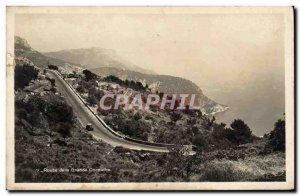 Old Postcard Route Grande Corniche