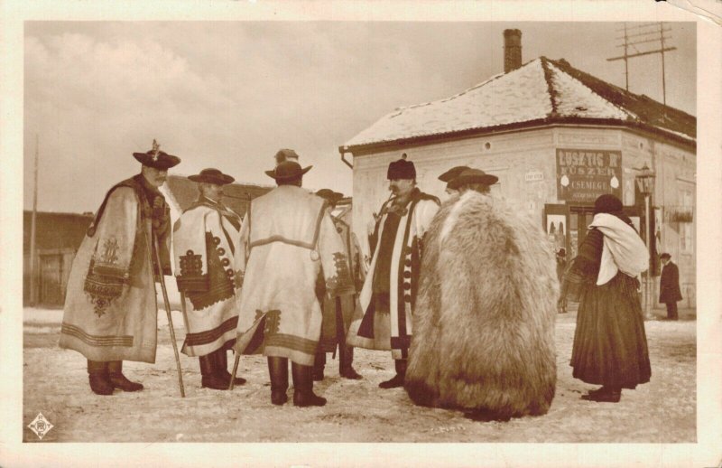 Hungary Hungary A Little Chat RPPC 03.39