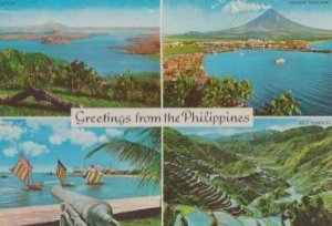 Greetings from the Philippines 1980s Postcard