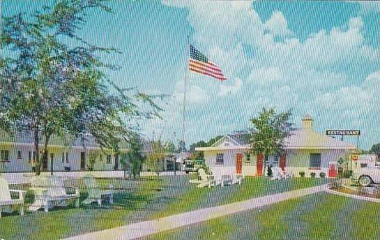 North Carolina Pleasant Hill Warrens Motel & Restaurant 1962