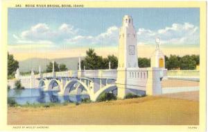 Linen of Boise River Bridge Boise Idaho ID