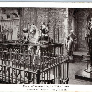 c1910s London, England Tower White Tower Charles I James II Armor Exhibit A356