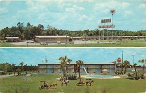 Ashburn Motor Inn Georgia GA Ashburn Rebecca Postcard