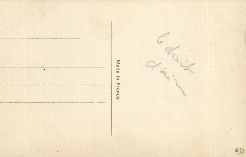 PC CPA GRETA GARBO, MGM 612, Vintage REAL PHOTO Postcard (b25983)