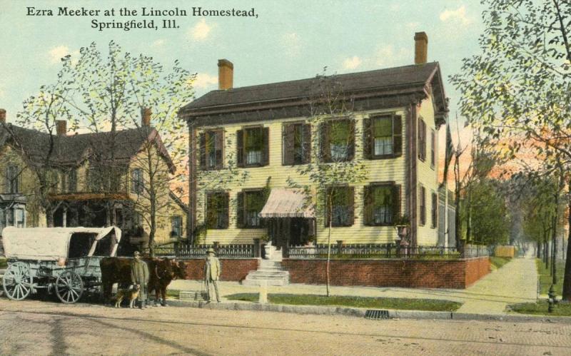 Ezra Meeker - Illinois, Springfield: Lincoln Homestead