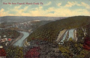 c.'13,Early Color Printing,Bear Mt from Flagstaff ,  Mauch Chunk,PA,Old Postcard