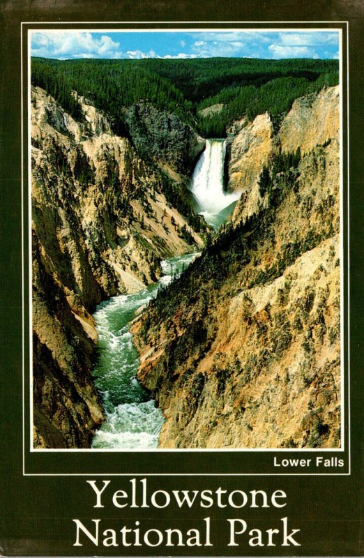 Yellowstone National Park Lower Falls