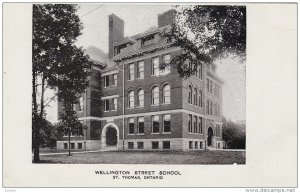 Wellington Street School, St. Thomas, Ontario, Canada, 10-20s