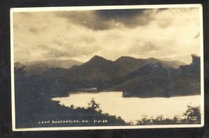 RPPC LAKE SANTEETLAH NORTH CAROLINA NC 1926 VINTAGE REAL PHOTO POSTCARD