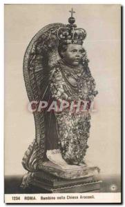 CPA Roma Bambino neilla chiesa Aracoeli