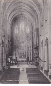 New York City St Thomas Church Interior