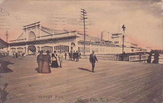 Youngs Pier Atlantic City New Jersey 1909