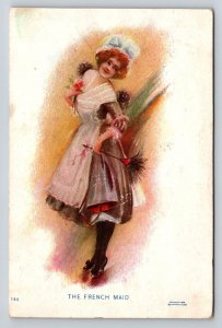 1908 The French Maid   Postcard