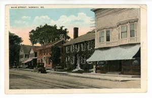 ME - Norway. Main Street 