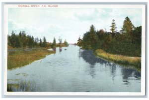 c1910's A View Of Morell River P. E. Canada Unposted Vintage Postcard 