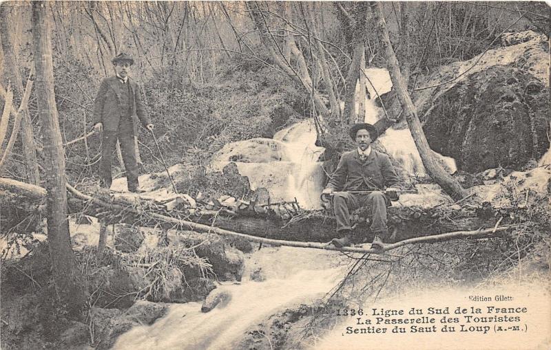 Bruyere le Chatel France~Sentier du Saut du Loup~Ligne du Sud de la France~c1910